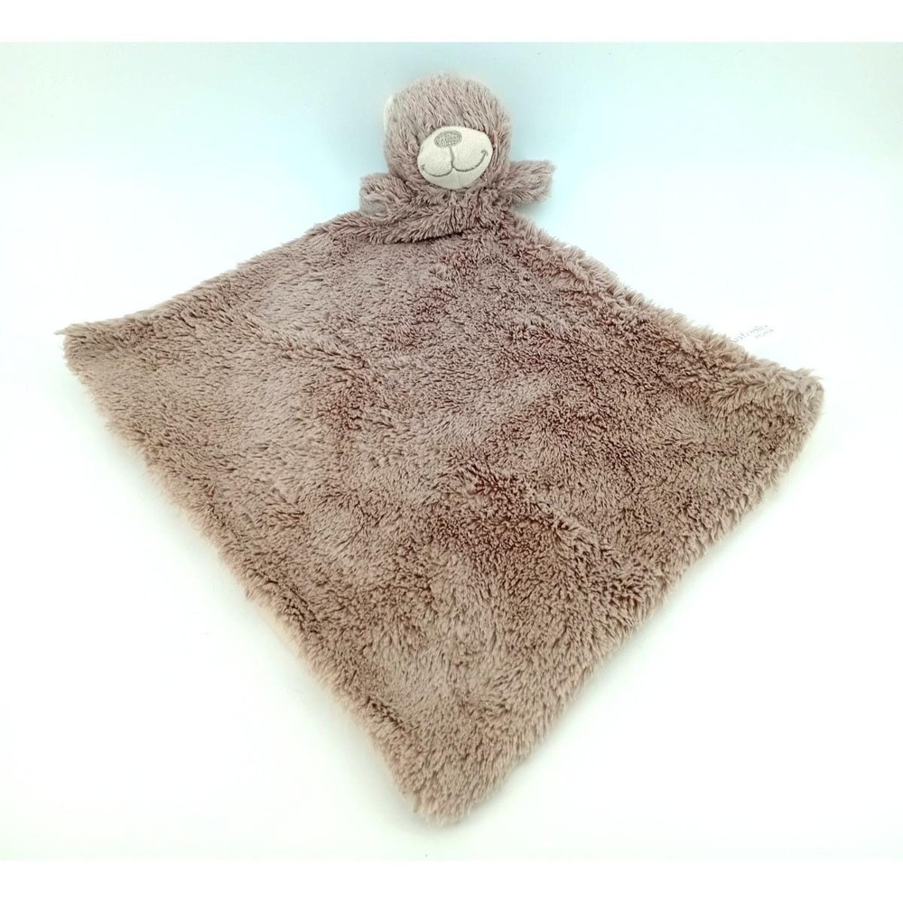 Antonio Home Bear Lovey Brown Security Blanket Plush Baby Lovie Super Soft